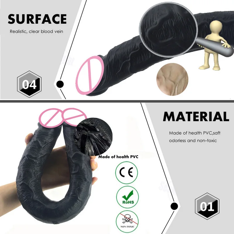 FAAK Huge Dildo Realistic Super Big Soft Silicone Horse Dildo  for Women Suction Cup Double Dildo Realistic Silicone Animal Sexs (7)
