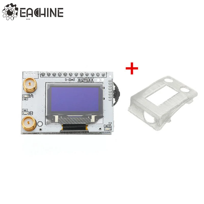Eachine PRO58 RX Diversity 40CH 5.8G OLED SCAN FPV Receiver w/ Case Cover For Fatshark Dominator Goggels VS Realacc RX5808 PRO Eachine PRO58 RX Diversity 40CH 5.8G OLED SCAN FPV Receiver w/ Case Cover For Fatshark Dominator Goggels VS Realacc RX5808 PRO