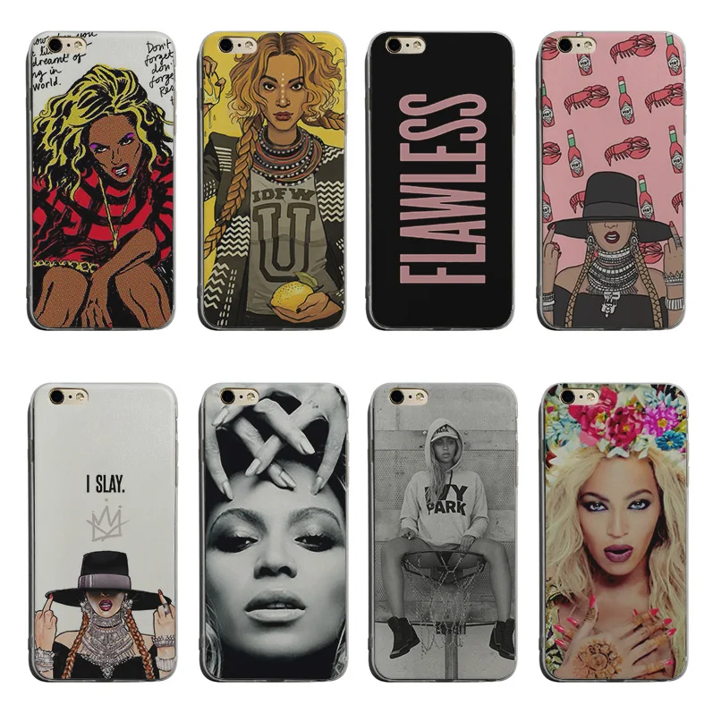 

Beyonce Lemonade I Slay Pop Music Cover soft Silica gel Phone Cases For iPhone SE 5 5S 6 XR XS MAX 7 Plus 8 X XS XR XSmax