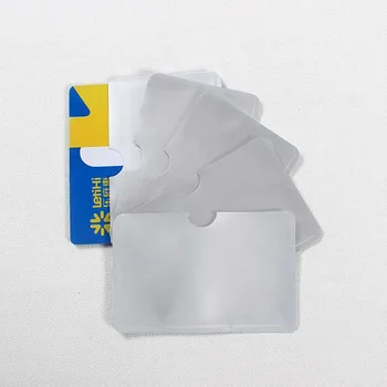 

5Pcs/Bag Anti Rfid Wallet Blocking Reader Lock Bank Card Holder Id Bank Card Case Protection Metal Credit Card Holder Aluminium