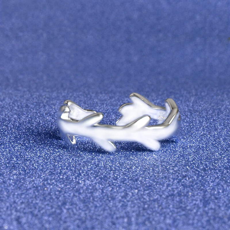 jexxi new 925 sterling silver creative branches annulus rings adjustable size christmas jewelry for lovely girl - Creative Wedding Rings jexxi new 925 sterling silver creative branches annulus rings adjustable size christmas jewelry for lovely girl - Creative Wedding Rings