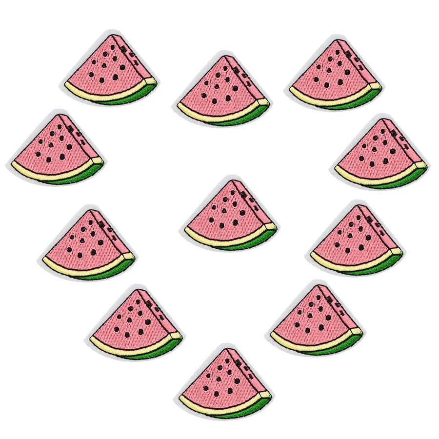 10 шт. патчи для одежды с вышивкой арбуза|embroidery patch|patches for clothing ironpatches |