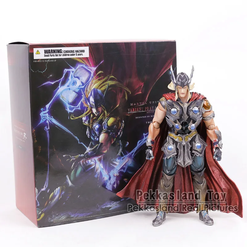 

Play Arts KAI Marvel Thor Super Hero PVC Action Figure Collectible Model Toy 26CM