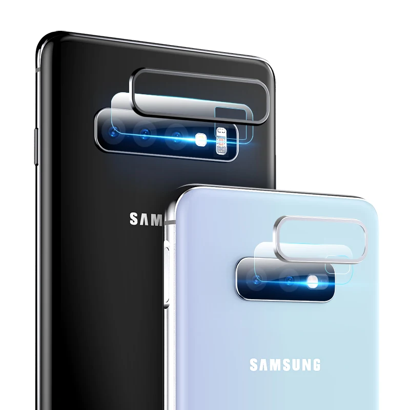 Закаленное стекло для Samsung Galaxy S10 Plus S10e + Защитное объектива S10|Модули камеры