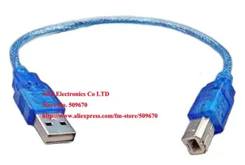 

Free Shipping/ 10pcs/ High Quality HI-Speed USB A Male to B Male Printer Cable about 30CM (BLUE)