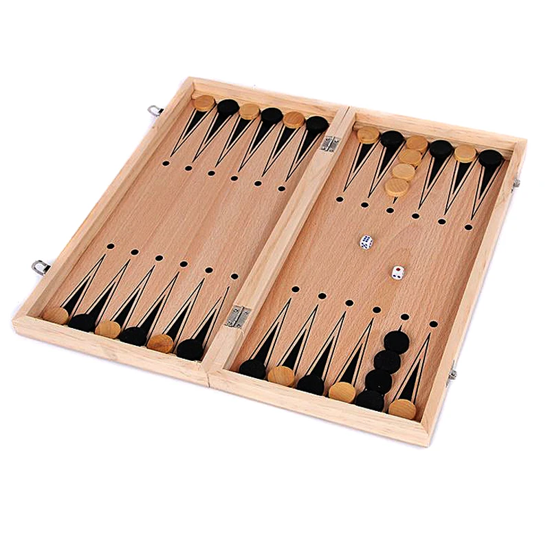 Nuevo diseño 3 en 1 de madera de Ajedrez de Backgammon Draughts Set de juegos de ajedrez rompecabezas juego educativo regalo juegos de mesa Nuevo diseño 3 en 1 de madera de Ajedrez de Backgammon Draughts Set de juegos de ajedrez rompecabezas juego educativo regalo juegos de mesa