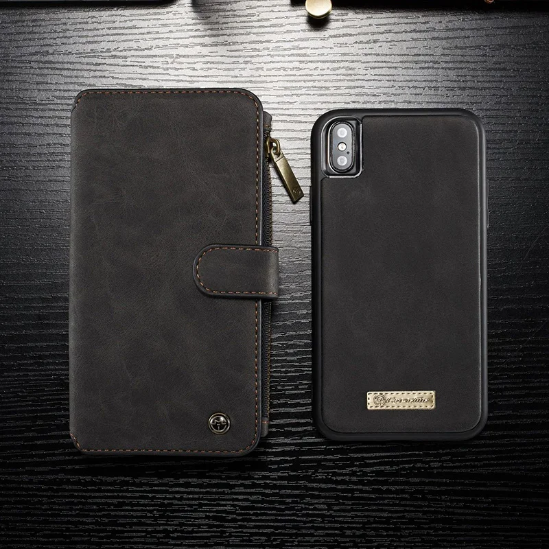 

Retro Leather Multi Card Holders Phone Case for samsung note 5 galaxy s6 s7 edge s8 s9 plus note 8 9 protective screen Cover