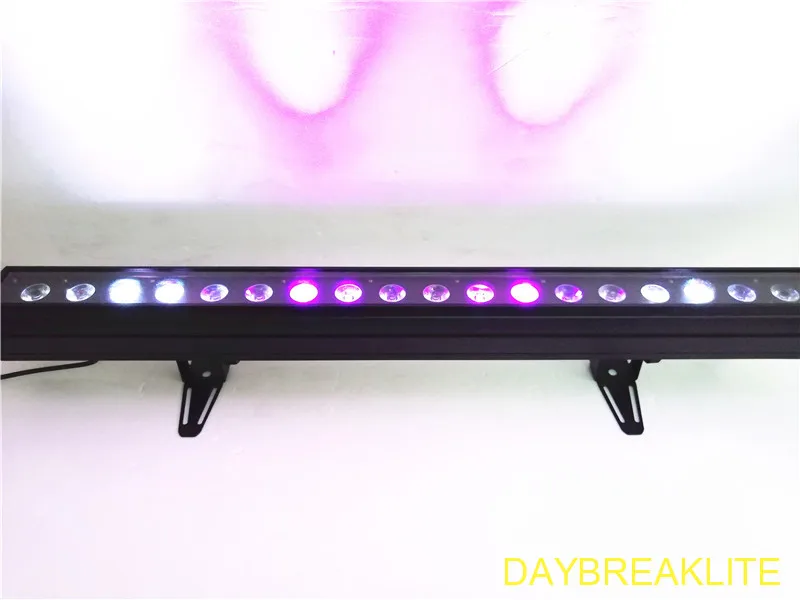 5 шт. сценический светодиодный настенный светильник для мытья 18*15 Вт led бар