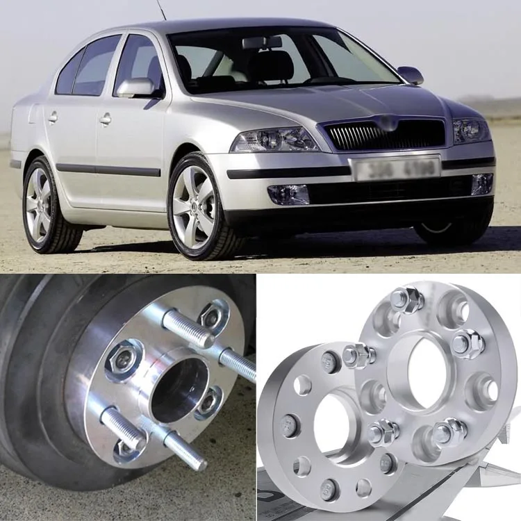 

Teeze 4pcs 5X112 57.1CB 25mm Thick Hubcenteric Wheel Spacer Adapters For Skoda Octavia/Superb