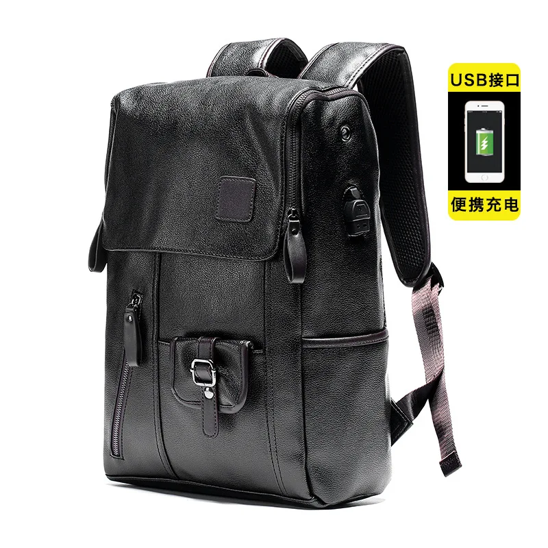 

Quality Backpack New Korean Men's Backpack Computer Bag Business Leisure Trend Backpack Travel Bag