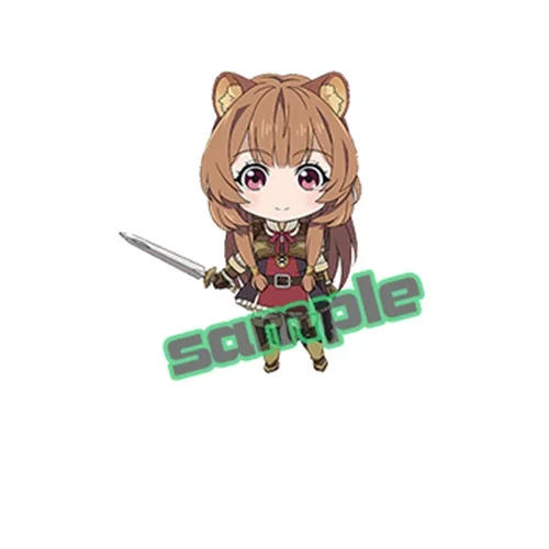 Аниме Rising of The Shield Hero Naofumi Iwatani Raphtalia Filo косплей акриловый брелок фигура подвеска