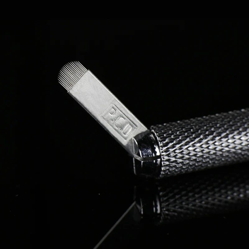 500 шт. 12 контактов Lamina Nano Blade Premium Hard 0 25 мм 12U14U/19U 3R игла для перманентного макияжа