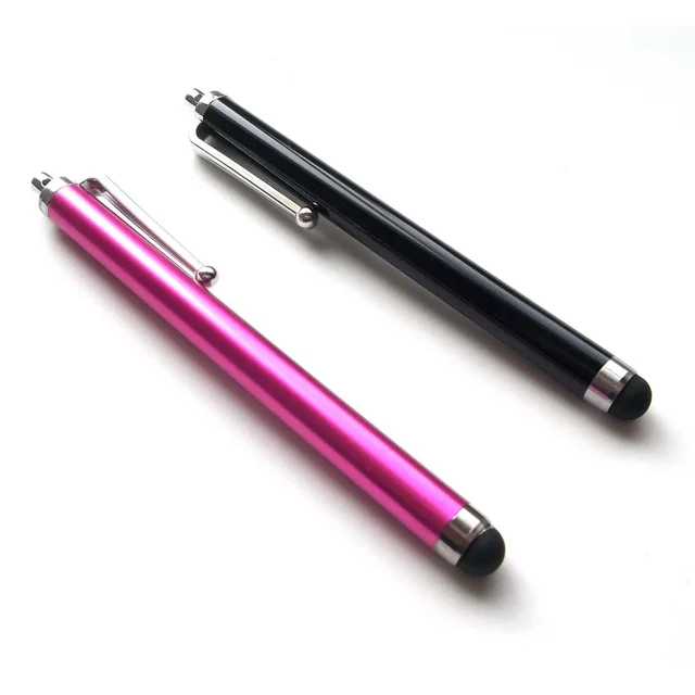 2 pcs (2 in 1 Bundle Combo Pack) Capacitive Stylus/styli Universal Touch Screen Pen for Tablet PC / Cell Phone / Smartphone