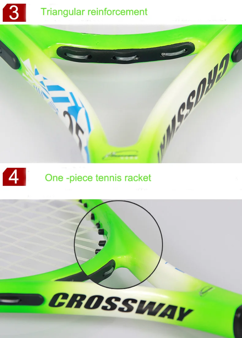 Теннис ракетки нейлон Дизайн coolcarbon Алюминий сплав надежное качество для детей тренировочный матч девочек и мальчиков ракетка