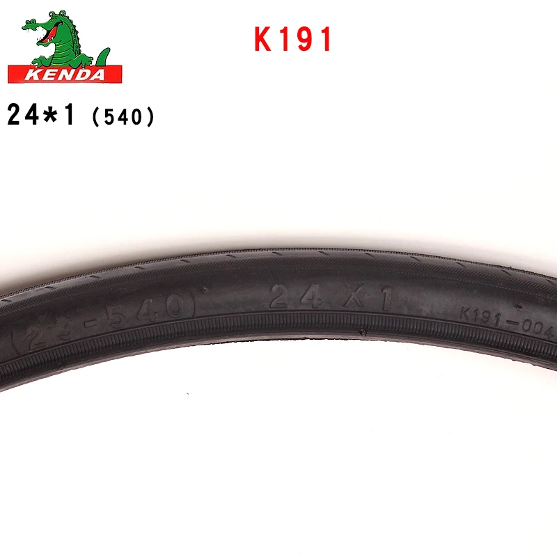 Kenda-Bicycle Highway Tires, K191, 24x1, 540, Dead Flying Bike, 110PSI Travel Tire, Wheelchair Tire, Bicycle Tire Accessories