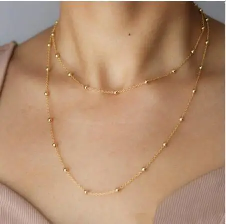 

XL 0206 2018 copper alloy necklaces punk sexy short double-breasted fashion women's jewelry accessories factory direct