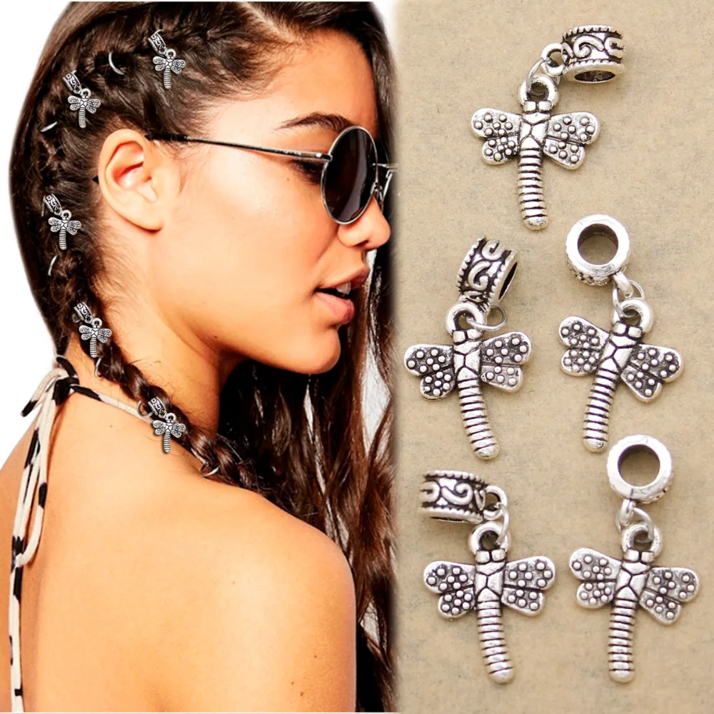 Buy 5x Dragonfly Rasta Mambo Bead Dreadlocks Dread