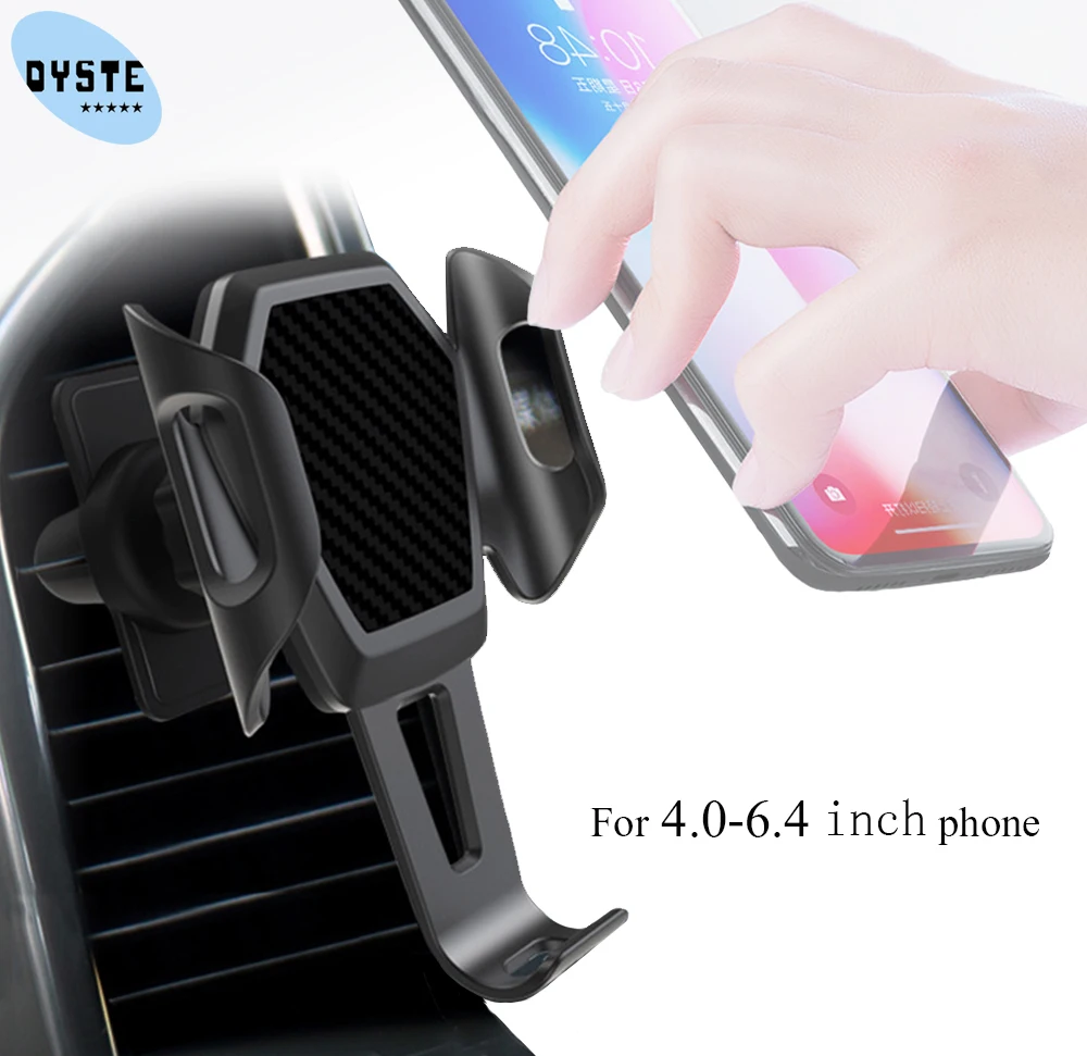 

Air outlet Car Phone Holder For Samsung Huawei Xiaomi Mobile Cell Phone Car Holder Munt Stand in Vent support smartphone voiture