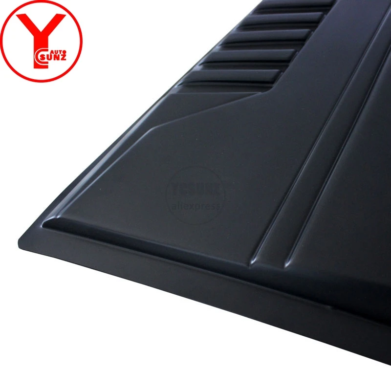 YCSUNZ matte black car bonnet cover hood scoop vent car styling parts accessories For Toyota Hilux