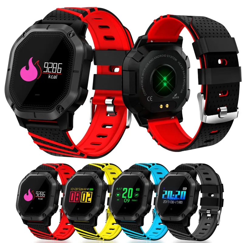 

K5 Smartwatch IP68 Multi Sports Modes Cycling Swimming Tracker Blood oxygen Blood pressure Heart Rate Monitor Smart Watch Men
