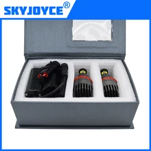 SKYJOYCE 2018 NEW 1 Set 2*80W160W H8 LED Marker Angel Eyes LED Chips 4000LM White 7000K for E92 X5 E71 X6 E82 M3 LED Marker