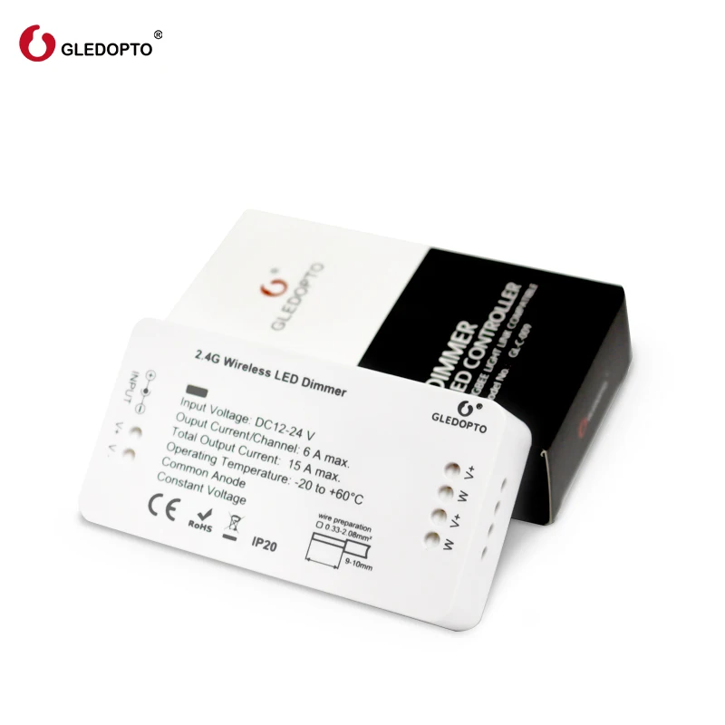 GLEDOPTO ZIGBEE samrt Led Controller dimmer strip Controller DC12/24V zll standard led app Voice control work with echo plus