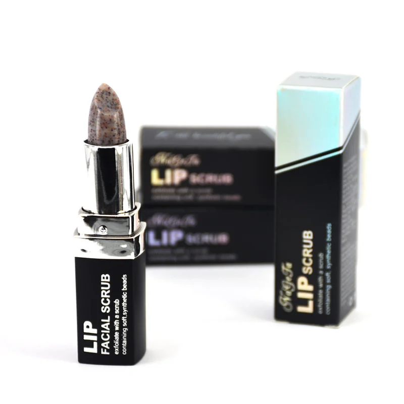 

New Exfoliating Scrub stick Don't Stick Cup Lip Scrub Lip Balm Moisturizing Lipstick Long Lasting Red Moisturizing Velvet