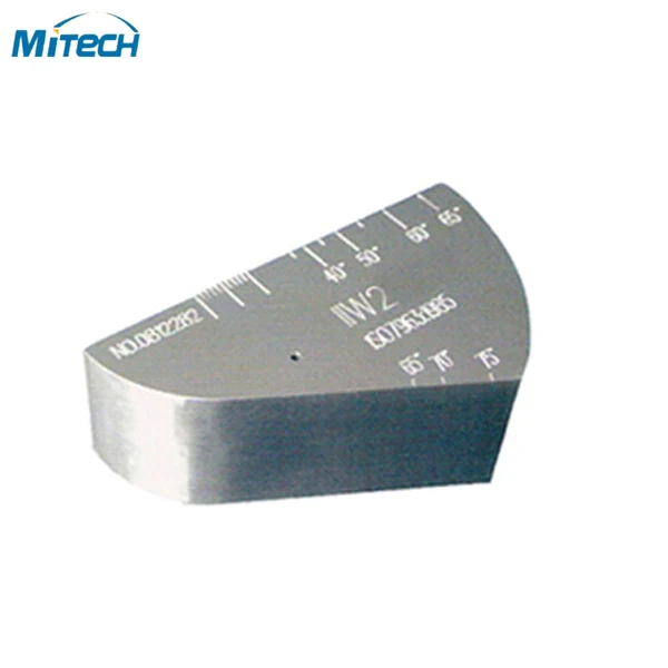 Calibration Tester Block V2in Ultrasonic Flaw Detectors from Tools on