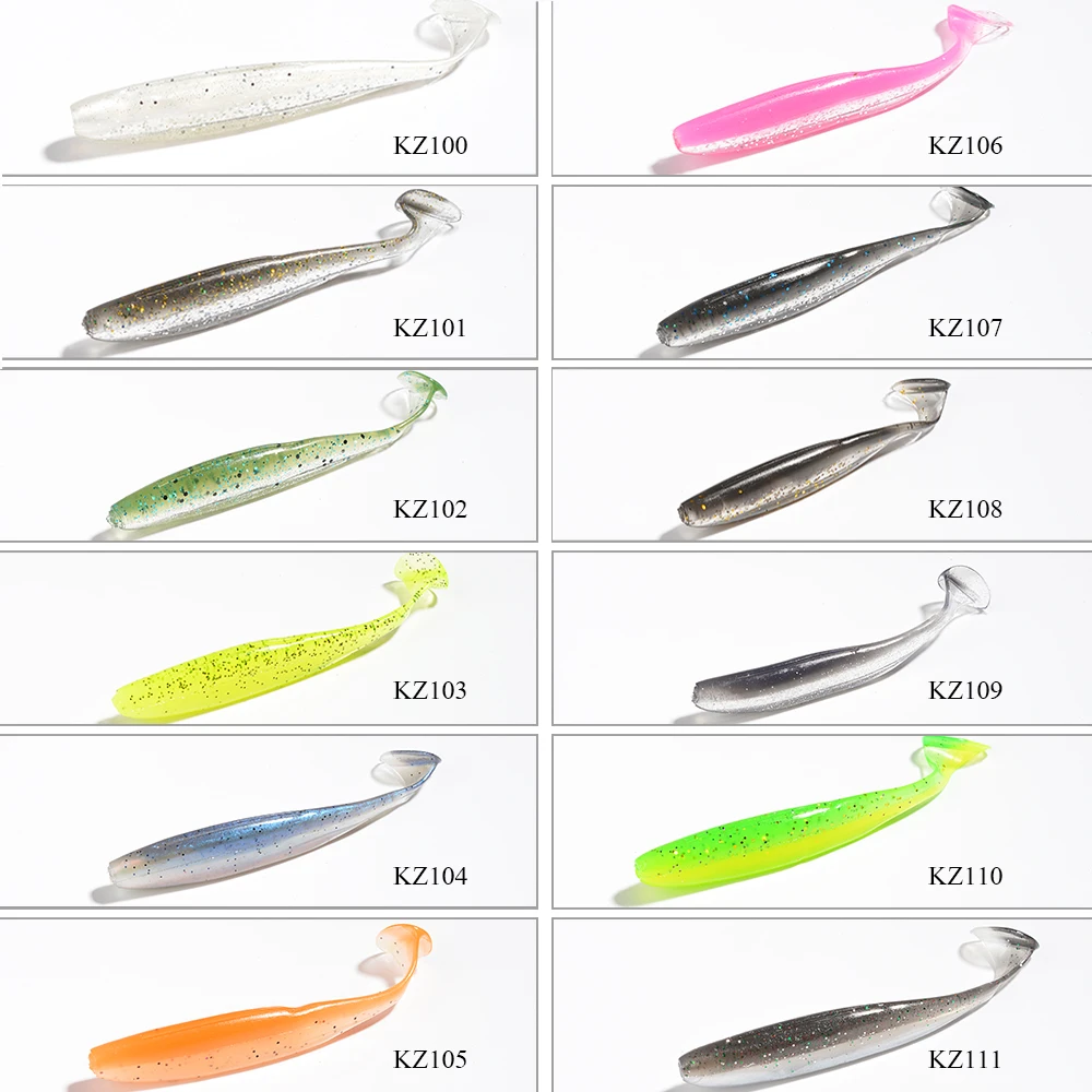 Heronking Easy shiner Shad 50 мм 70 мм 90 мм рыболовная Мягкая приманка Воблер для ловли карпа T Tail Swimbait искусственные силиконовые приманки для окуня