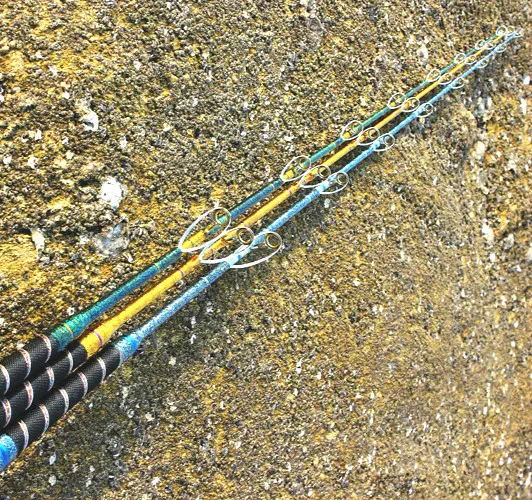 Best price at $383 Cheap New arrival heavy metal rod1 pcs/Lot 1.8/2.1 m FRP material boat fishing rods telescopic/sea fishing pole