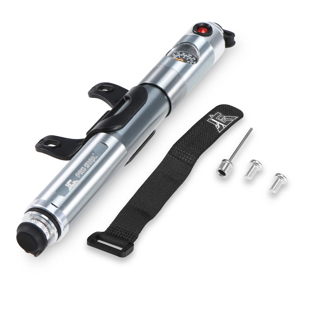 160PSI Bike Manual Pump Bicycle Cycling Air Pressure Pump Portable