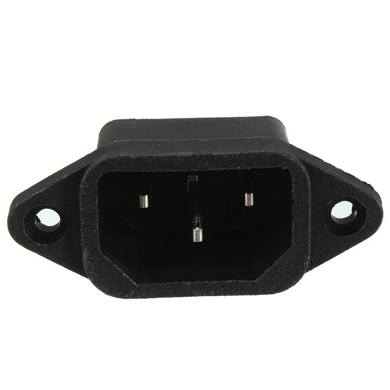 3 шт. AC 250V 10A IEC320 C14 папа 3Pin панель монтажная розетка на вход питания SA177 P40|socket a|socket