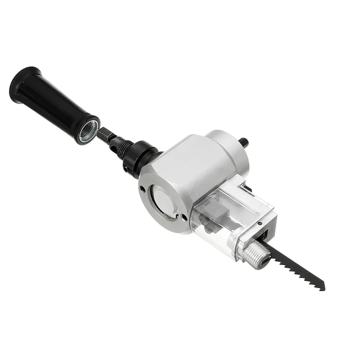 

YT-180A Metal Cutting Double Head Sheet Nibbler Saw Cutter Tool Drill Attachment Free Cutting Tool Nibbler Sheet Metal