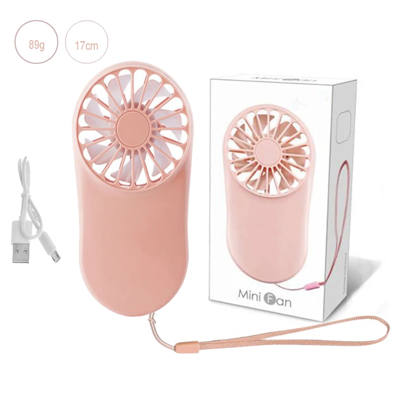 Mini Air Conditioner Cooler Cooling Fan Hand Hold USB/Battery LED Light Hot Sale 