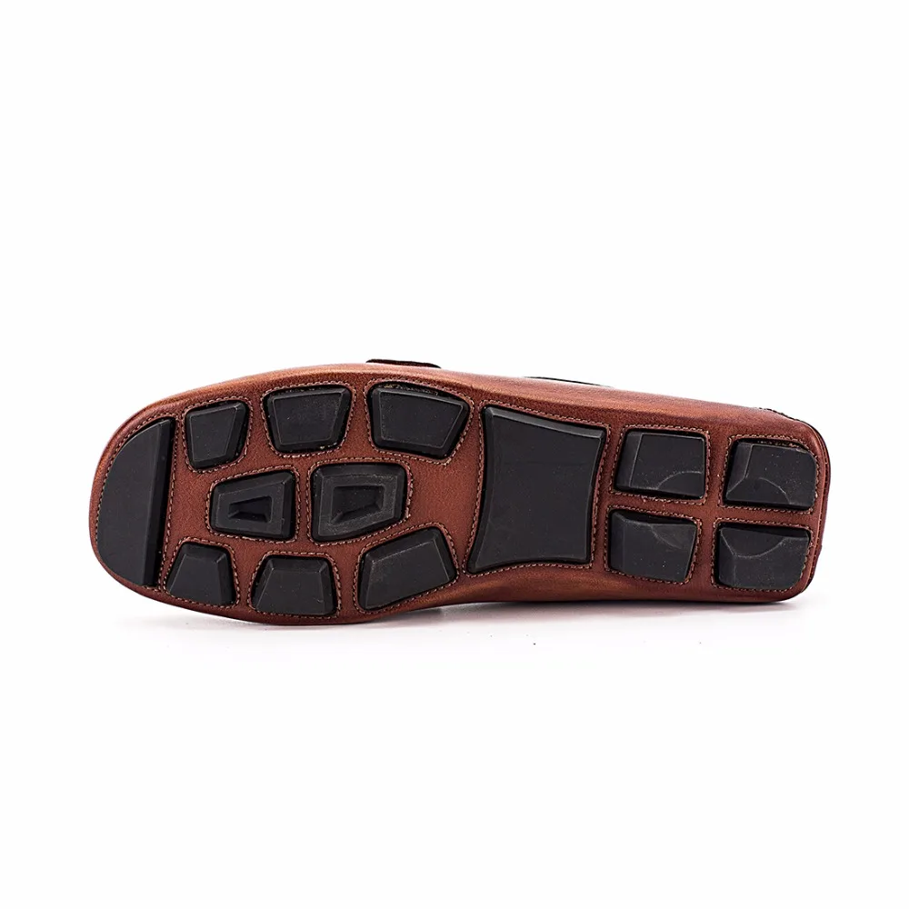bl06 Sur Chaussures Cuir Appartements coffee 1 Hommes Plein En 1 Doux Printemps Glissement Automne 1 brown Bl06 Brun Casual Café Bl06 Mâle Air Respirant Mocassins BxqaSw0d0