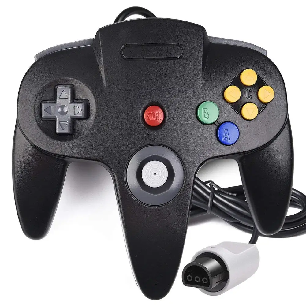 

N64 Controller Classic Wired N64 64-bit Gamepad Joystick for Ultra 64 Video Game Console