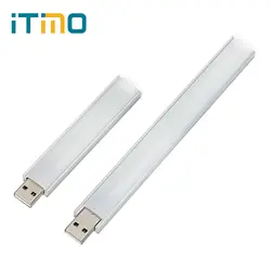 ITimo USB Светодиодные ленты ночник Портативный лампа для настольных ПК ноутбуков Тетрадь настольная лампа мобильный Мощность свет