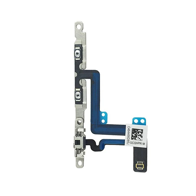 

HOUSTMUST 1pcs replacement Parts for iPhone 6 plus 5.5 inch Volume Button Flex Cable with Metal Plate