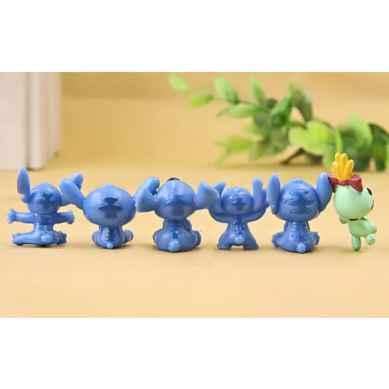 3cm 12pcs Stitch Mini Toys Figure Anime Stitch Action Figure Christmas Gifts and Dolls Home Party Supply Decoration MicroToys
