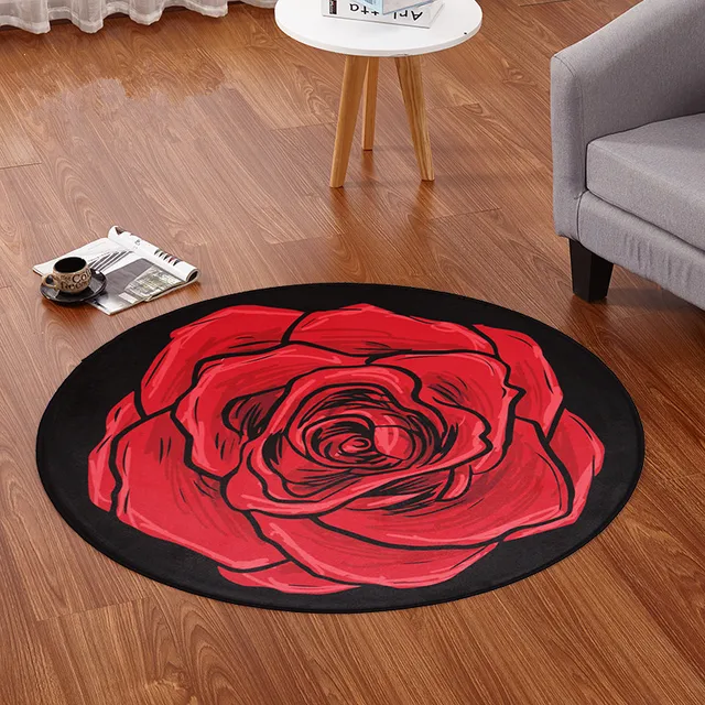 Download European Round Rug Carpets for Living Room Decor Carpet ...