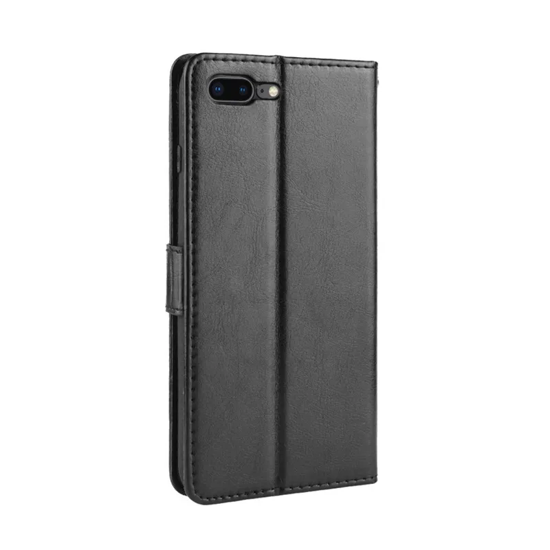 50 шт./лот Чехлы для мобильных телефонов iPhone 4/5S/6 S/6 PLUS/7/7/8 PLUS Crazy Horse кожаный чехол