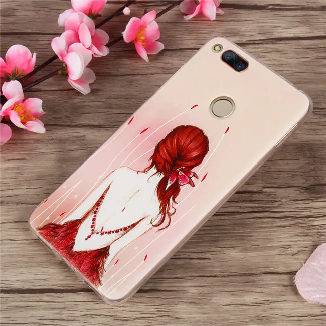 For ZTE Nubia Z17 mini Case 5.2 TPU Cover Ultra Thin Cartoon Flower Fruit Soft Silicone Skin Capa for Nubia Z17 mini Phone Case (15)_