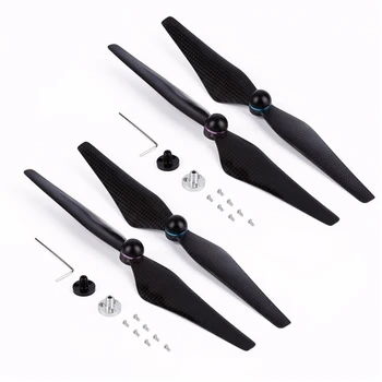 

2 Pairs for DJI Phantom 4 Propeller 9450S CW CCW Self-lock Blades Cabon Fiber Propeller Props with Installation Mount Parts