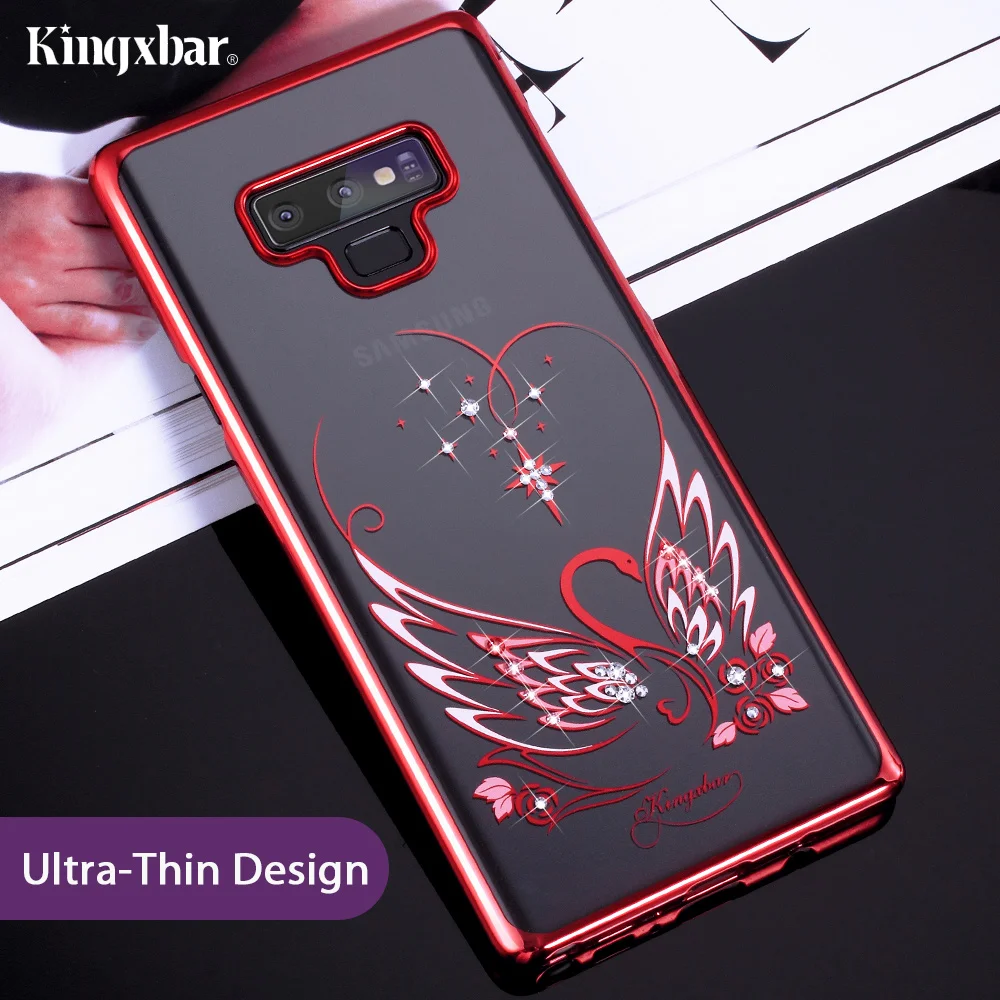KINGXBAR Case for Samsung Galaxy Note 9 Case Crystal from Swarovski Cover for Samsung Galaxy Note 9 Cover Luxury Transparent     (6)