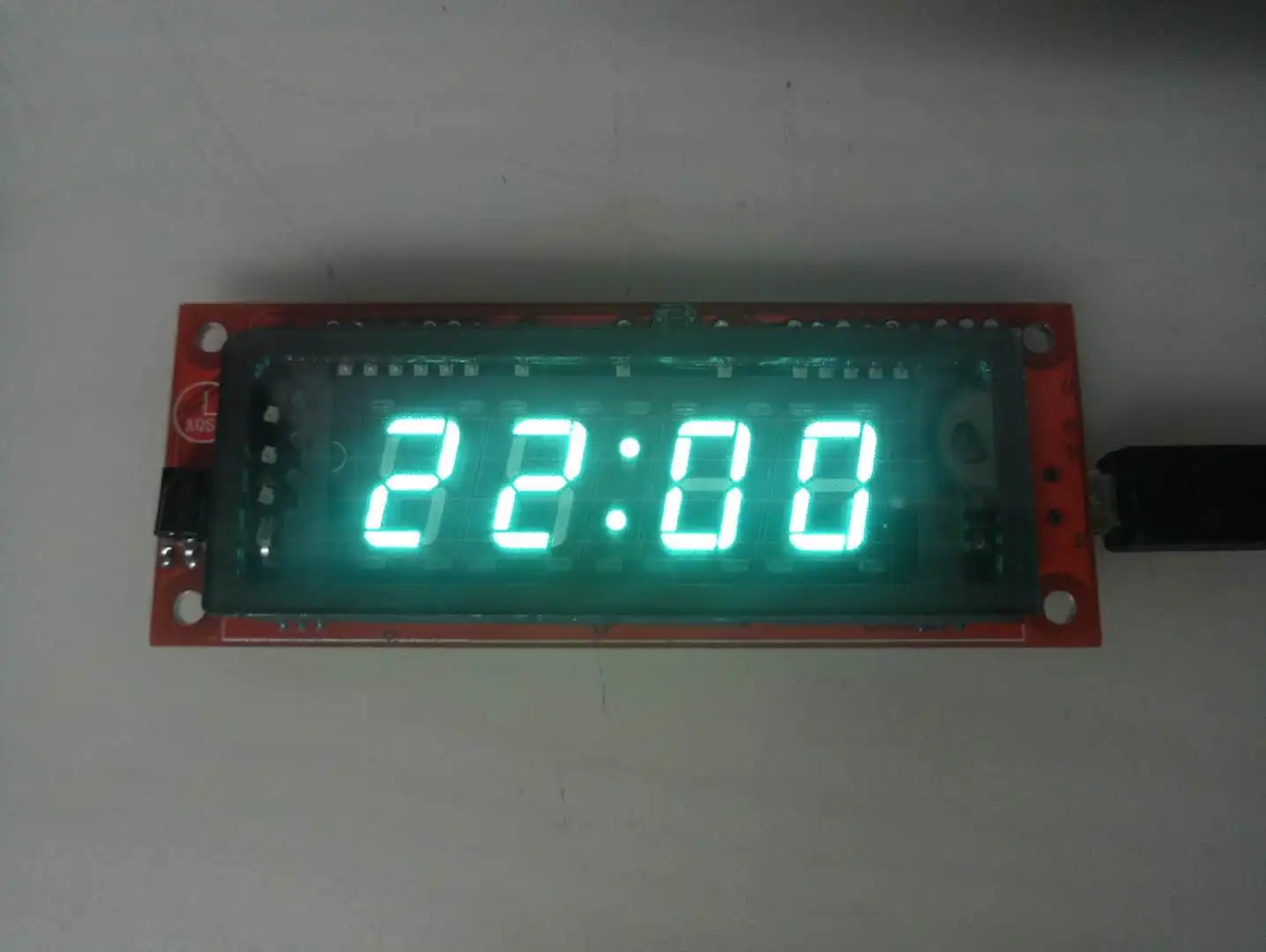 VFD флуоресцентный дисплей время часы оптическое управление функция дистанционного управления