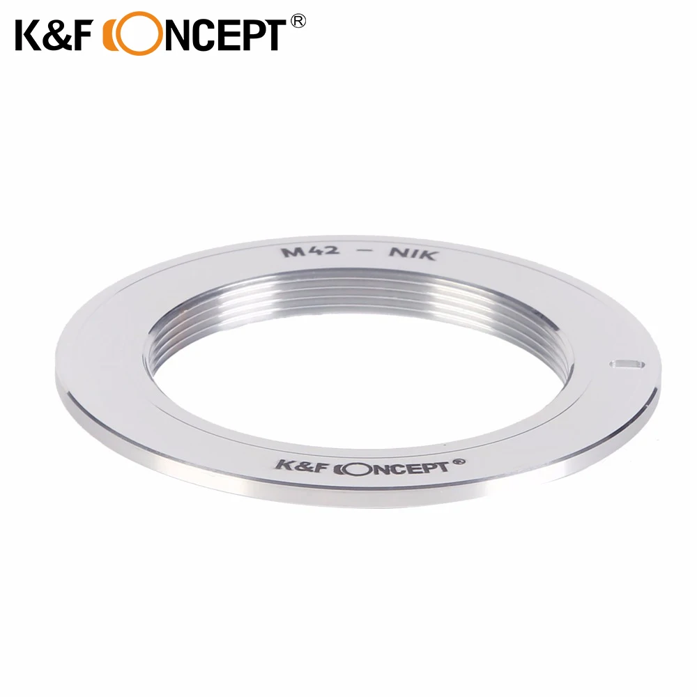 

K&F CONCEPT Lens Mount Adapter for M42 42MM Screw Mount Lens (to) fit for Nikon Camera Mount Body