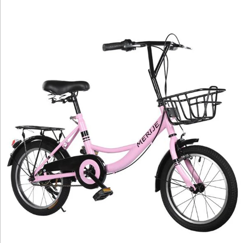 Cheap 16-inch 20-inch Bicycle Student Adult New Fashion Foldable Bicycle Lady Leisure Recreation Manned Commuter Bicycle 5