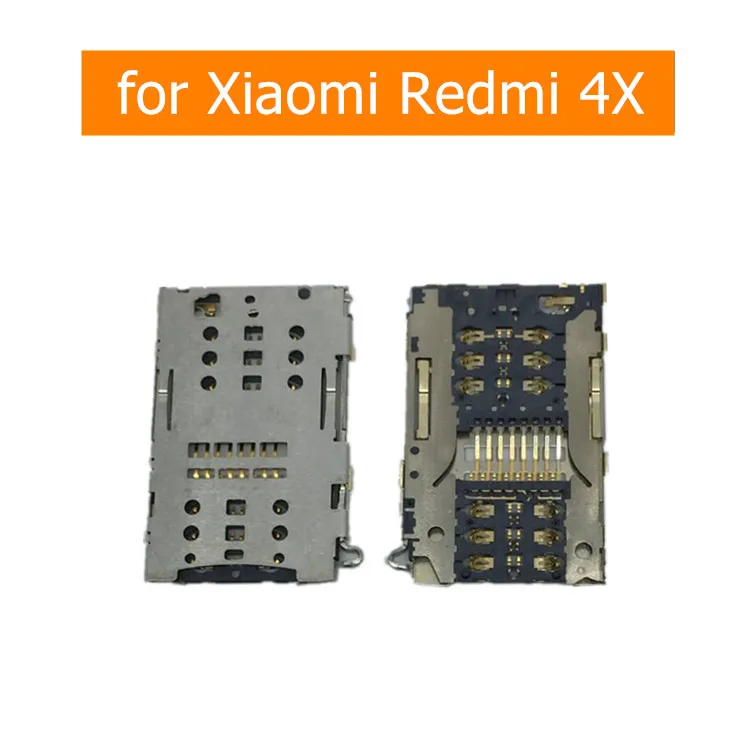 Для Xiaomi Redmi 4X устройство для считывания sim карт разъем держатель чтения ЗАМЕНА