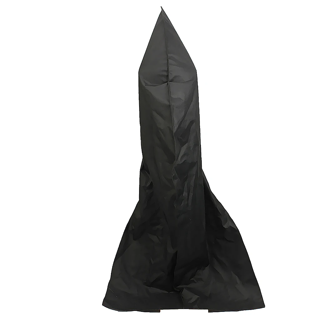Garden Parasol Cover Waterproof Protector Umbrella Patio Cover Black 280cm