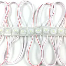 100 шт. 1 Вт Высокая мощность тонкий маленький светодиодный модуль боковой светильник Светодиодная лампа 1 led впрыск Лен супер яркость внешний задний светильник